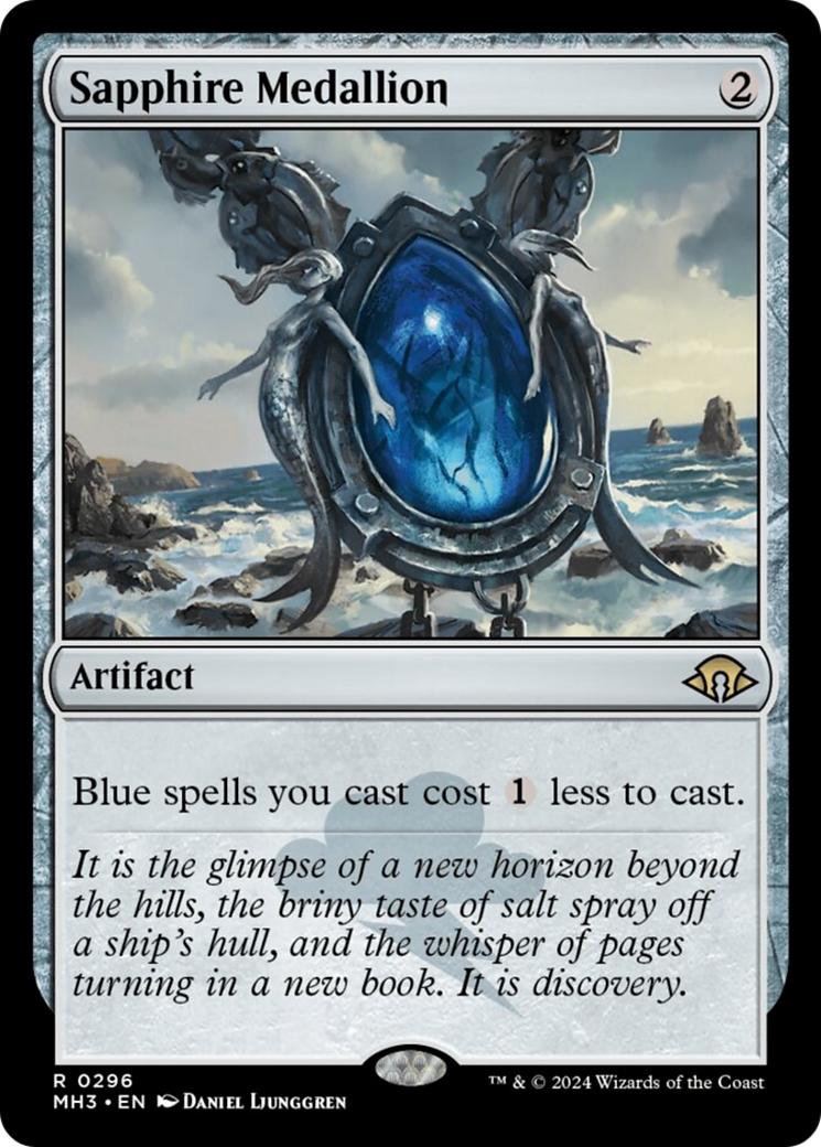 Sapphire Medallion [Modern Horizons 3] (Display Case)
