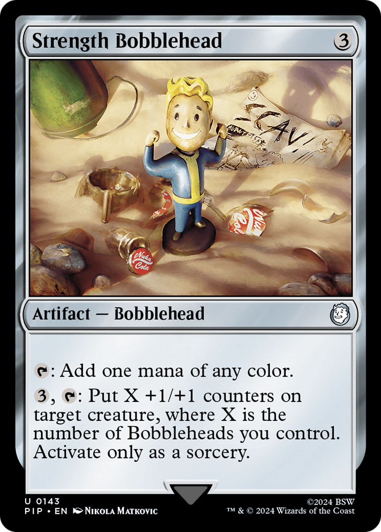 Strength Bobblehead [Fallout] (Display Case)