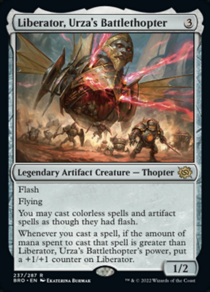 Liberator, Urza's Battlethopter [The Brothers' War] (Display Case)
