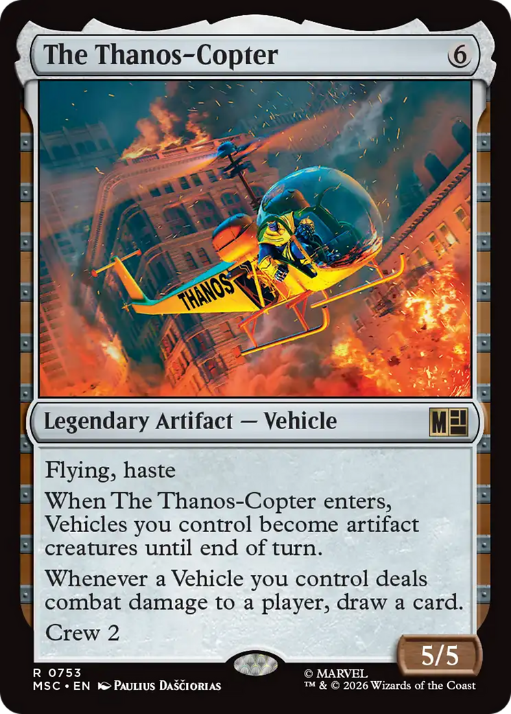 The Thanos-Copter [Marvel Super Heroes Commander] (Display Case)