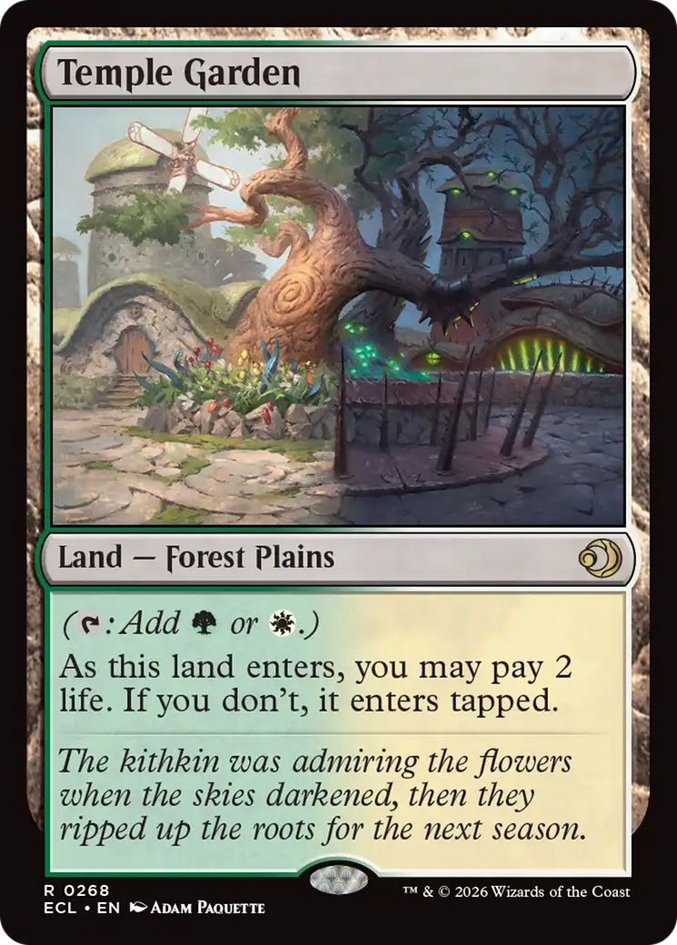 Temple Garden [Lorwyn Eclipsed] (Display Case)
