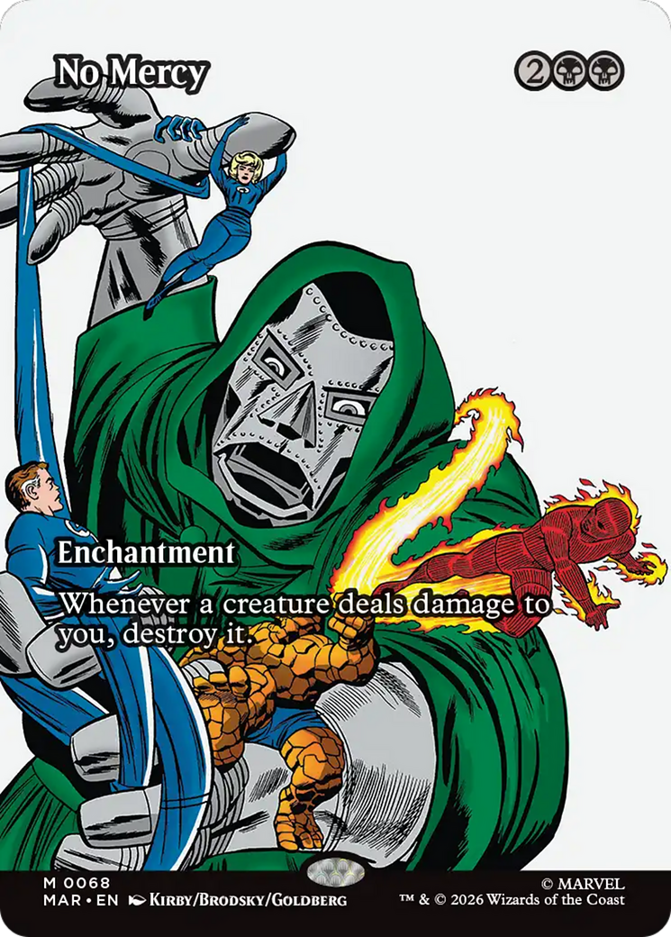 No Mercy (Borderless) [Marvel Universe: Eternal-Legal] (Display Case)
