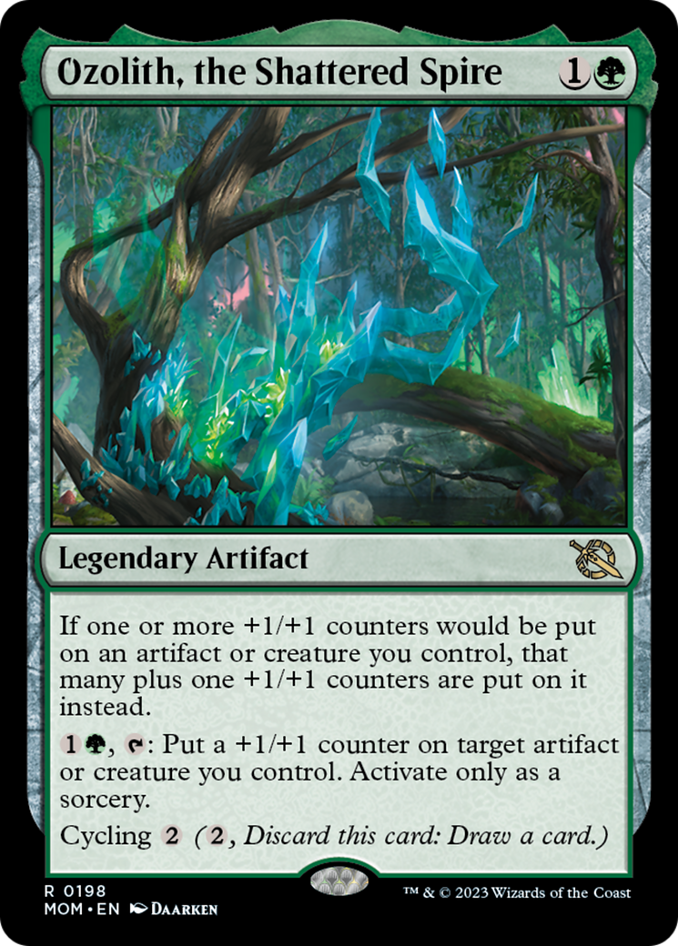 Ozolith, the Shattered Spire [March of the Machine] (Display Case)