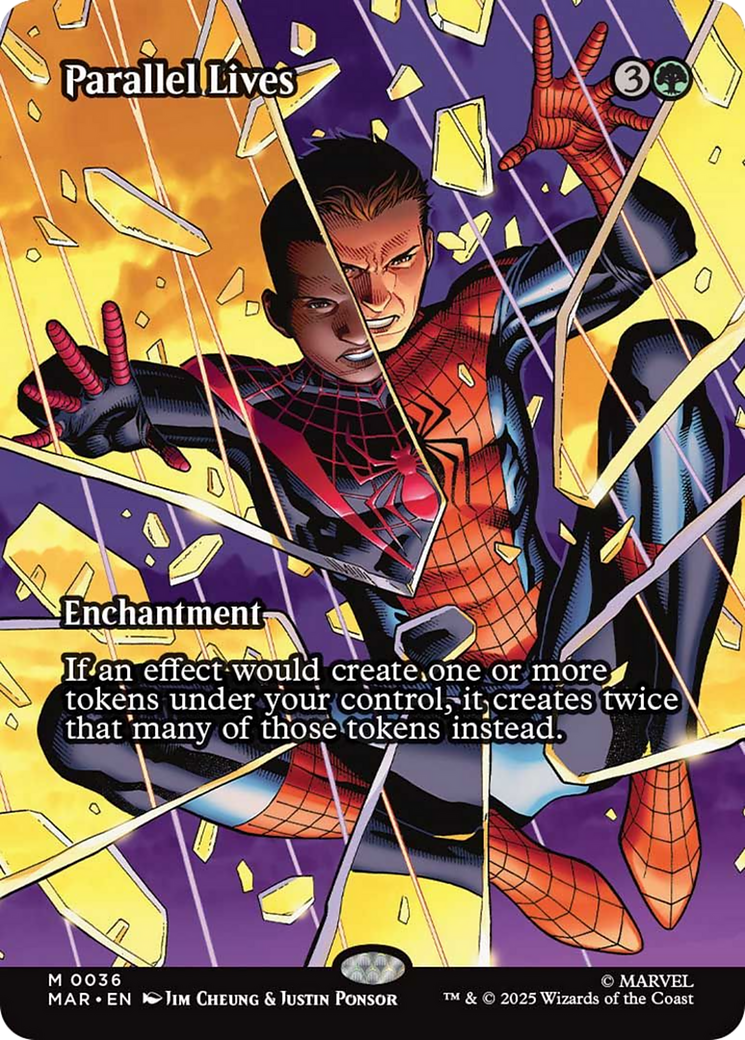 Parallel Lives (Borderless) [Marvel's Spider-Man: Eternal-Legal] (Display Case)