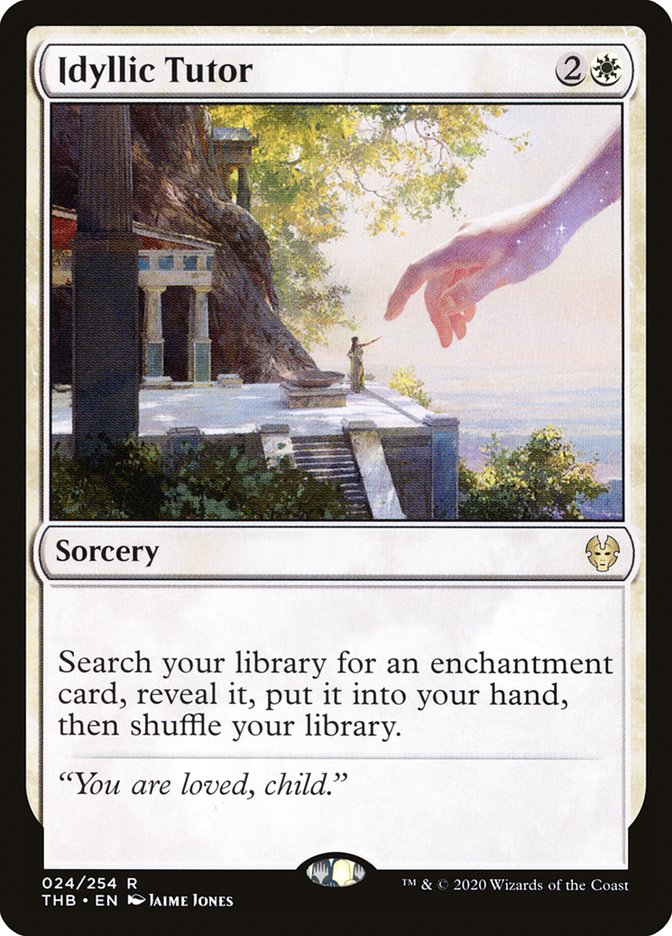 Idyllic Tutor [Theros Beyond Death] (Display Case)