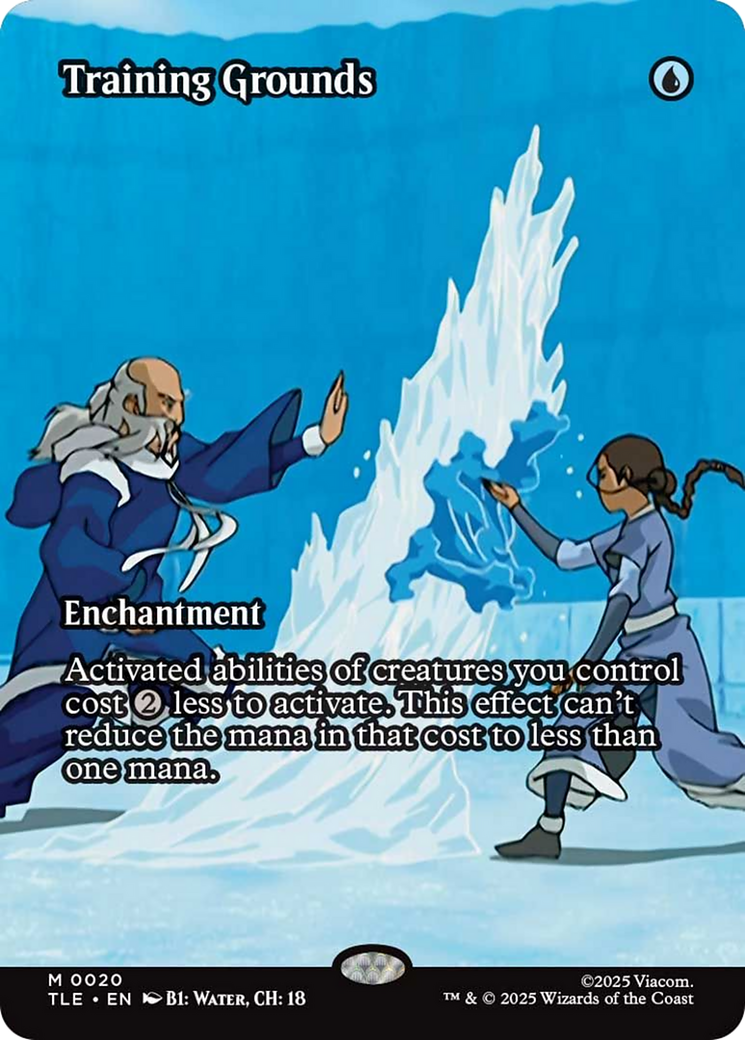 Training Grounds (Borderless) [Avatar: The Last Airbender: Eternal-Legal] (Display Case)