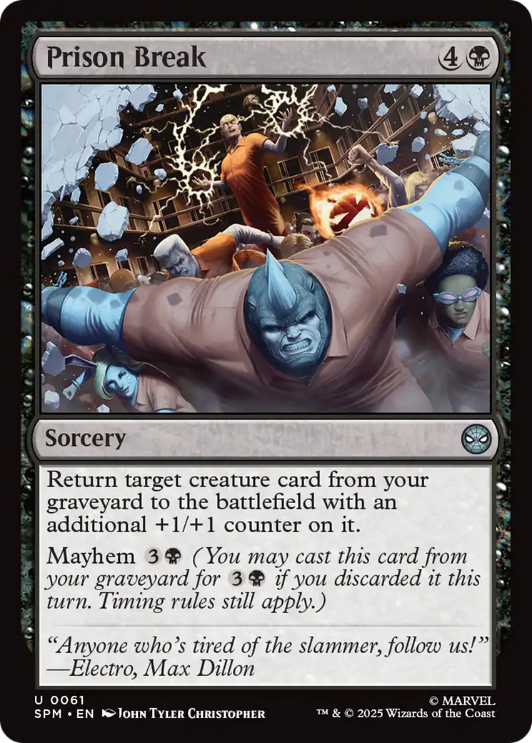 Prison Break [Marvel's Spider-Man]