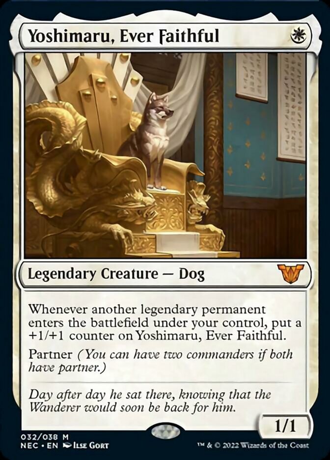 Yoshimaru, Ever Faithful [Kamigawa: Neon Dynasty Commander] (Display Case)