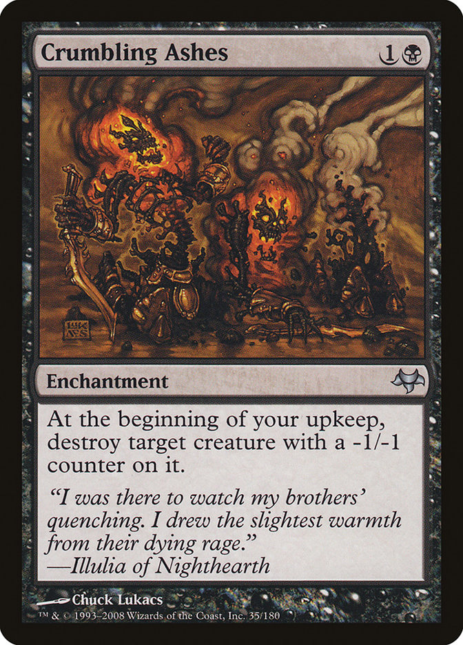 Crumbling Ashes [Eventide] (Display Case)