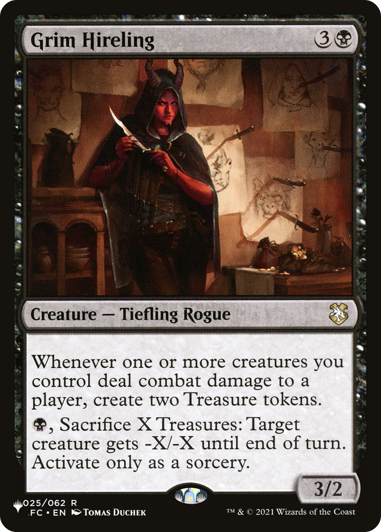 Grim Hireling [The List Reprints] (Display Case)
