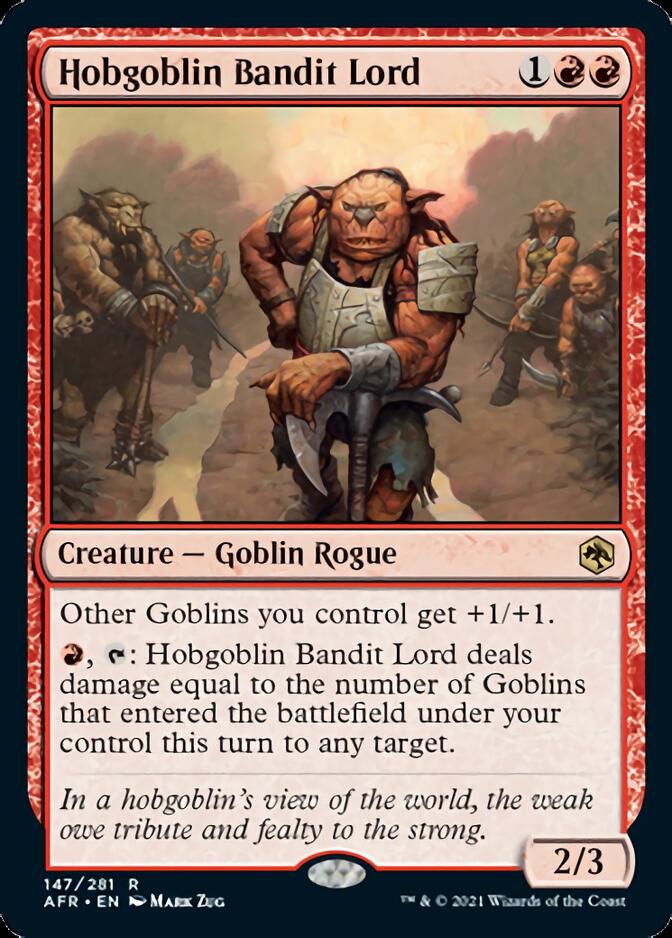 Hobgoblin Bandit Lord [Dungeons & Dragons: Adventures in the Forgotten Realms] (Display Case)