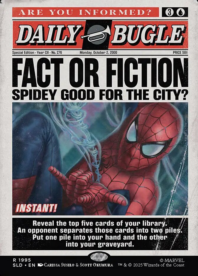 Fact or Fiction (1995) [Secret Lair Drop] (Display Case)