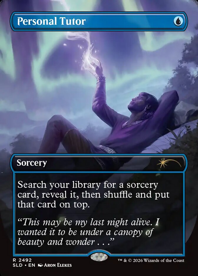 Personal Tutor (2492) [Secret Lair Drop] (Display Case)